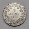 Nemecké štáty Nassau Adolf 1/2 Gulden 1860