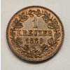 Nemecké štáty Baden 1 Grajciar 1869