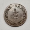 Nemecké štáty Sasko 1/2 Grajciar 1812