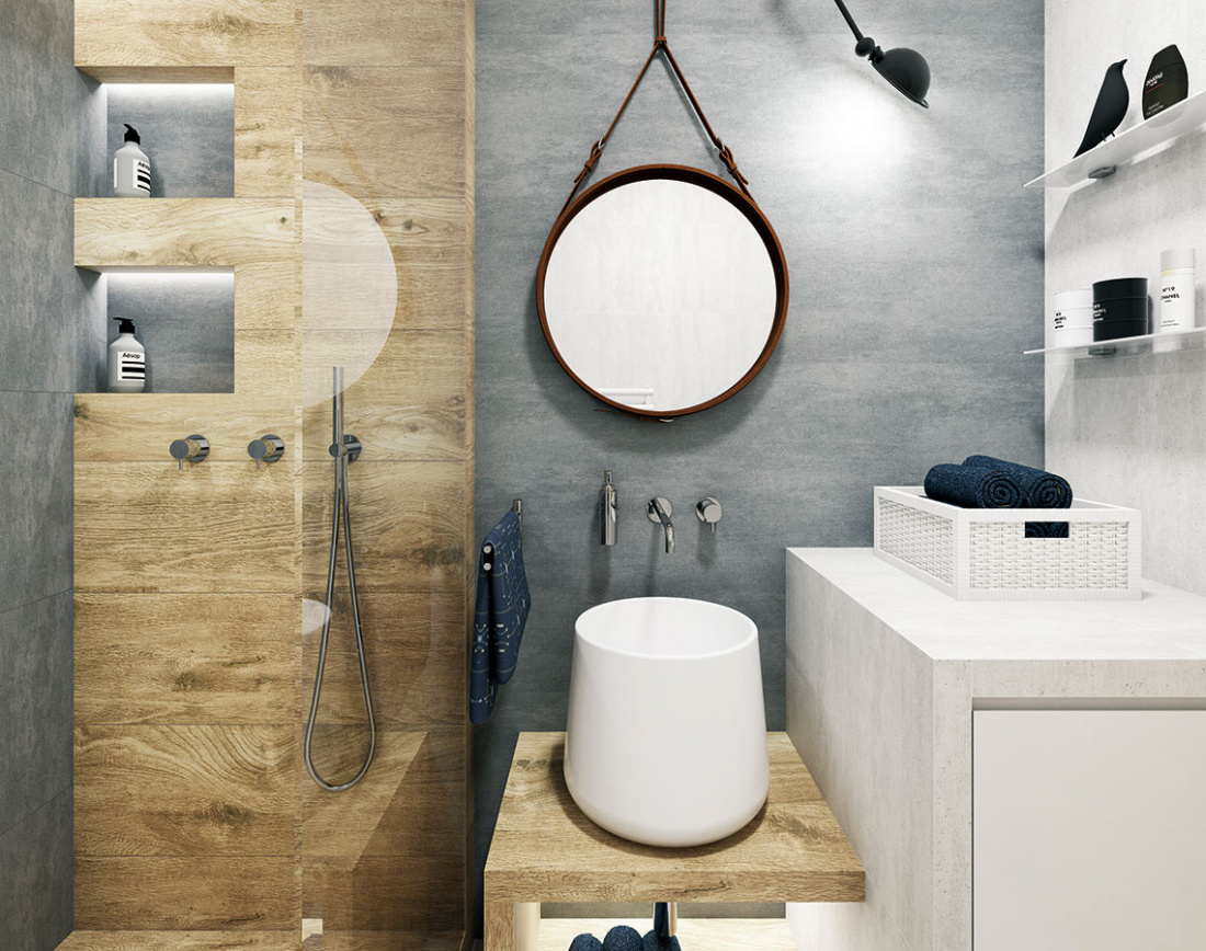 Malá koupelna? Žádný problém! Řešením je výběr těch správných komponentů   