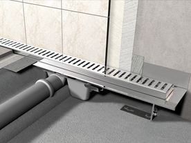 Podlahové žlaby Alca