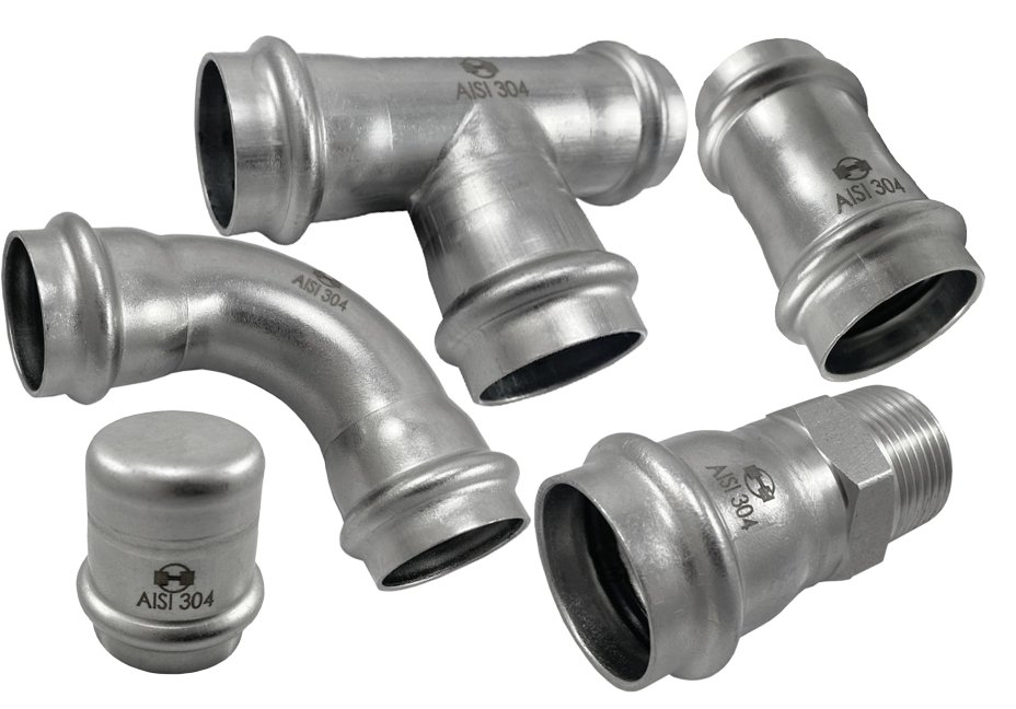 Nový sortiment Lisovací systém INOXPRESS 304