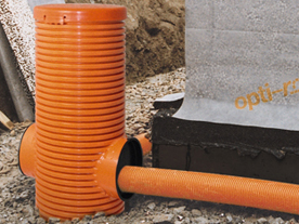 Bezpečné odvodnění staveb se systémem opti-drän