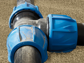 Svěrné tvarovky iJoint pro spojování PE trubek