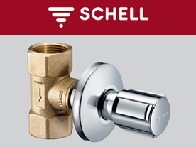 Podomítkové regulační ventily SCHELL