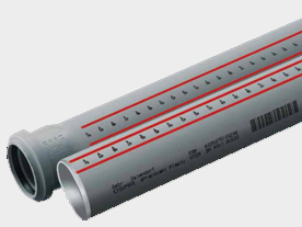 HT System PLUS - systém plastového odpadního potrubí uvnitř budov