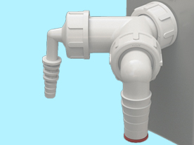 Napojení sušičky na odpad