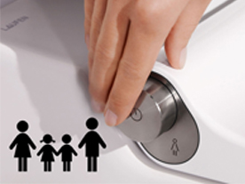 Laufen Cleanet Riva - premiový WC klozet s bidetovou sprškou