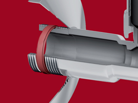 Rohové ventily SCHELL se samotěsnícím závitem ASAG