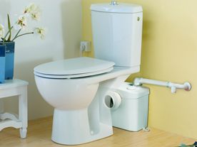 Sanitární čerpadla Sanibroy - koupelna kdekoliv