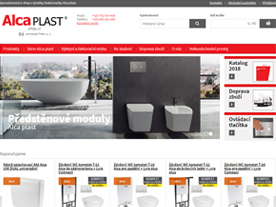 Alcaplast-shop.cz - nový značkový e-shop