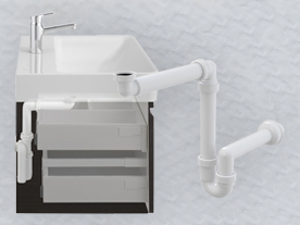 Nábytkové umyvadlové sifony