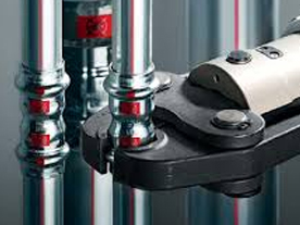 Viega Prestabo - systém trubek a lisovacích tvarovek z povrchově zinkované oceli