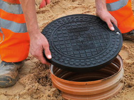 Revizní a kanalizační šachty Wavin