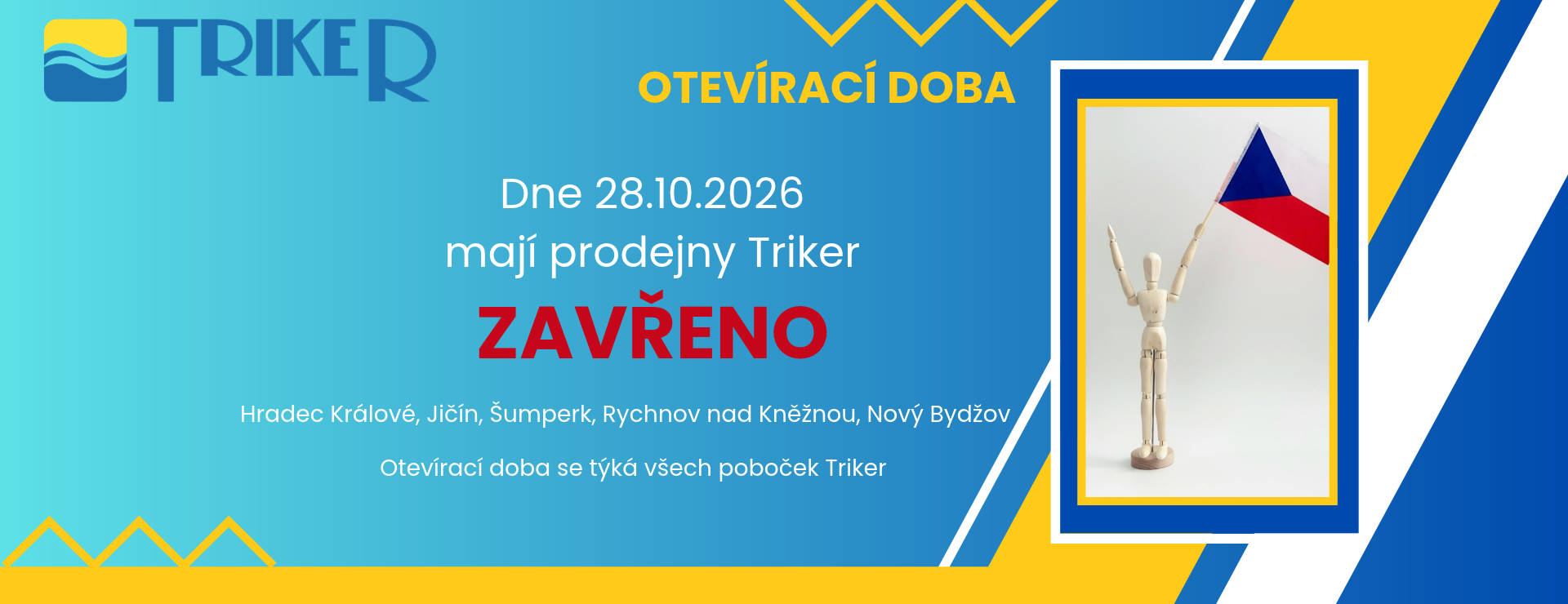 28.10.2026 zavřeno