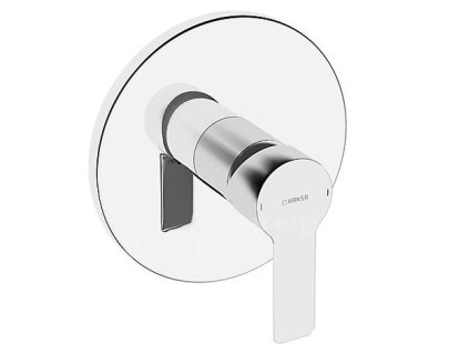 HANSALIGNA sprchová baterie podomítková kulatá, vrchní sada