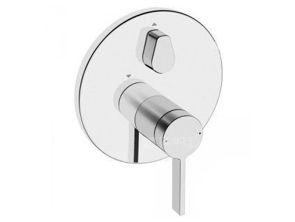 HANSALOFT vanová baterie podomítková kulatá, vrchní sada