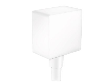 Fixfit square přípojka hadice, matná bílá