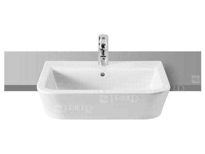 The Gap umyvadlo polozápustné 56 x 40 cm, bílé