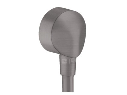 Fixfit E hadicová přípojka, kartáčovaná černá