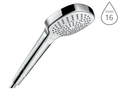 Croma Select E multi ruční sprcha bílá/chrom