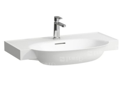 NEW CLASSIC umyvadlo 80 x 48 cm s otvorem pro baterii, bílé