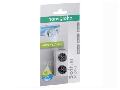 ND Perlátor Hansgrohe QuickClean M24 x 1 (5 litrů/min) sada 2 ks