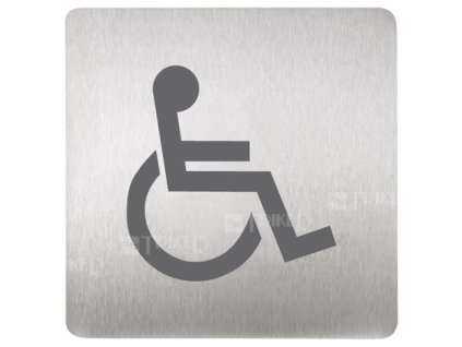 SLZN 44AC Piktogram WC invalidní 120 x 120 mm