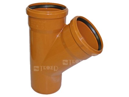 KGEA kanalizační odbočka 45° 110/110 mm
