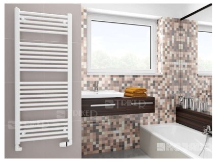 Koralux Linear Comfort koupelnový radiátor KLT 700/450 mm, bílý