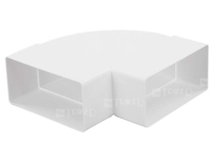 Ventilační koleno vodorovné ploché Haco CKH 110 x 55 mm