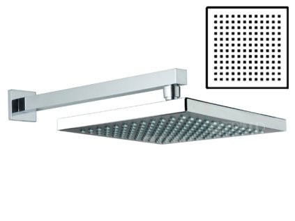 Cubito sprcha hlavová čtvercová 202 x 202 mm, chrom