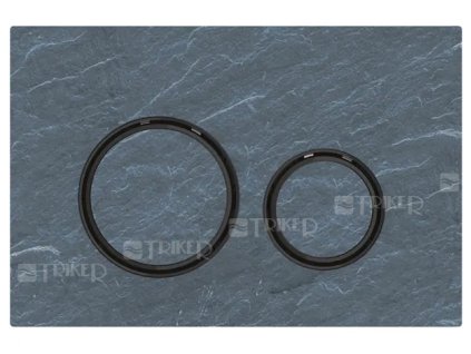 Sigma21 ovládací tlačítko Břidlice Mustang/černý chrom