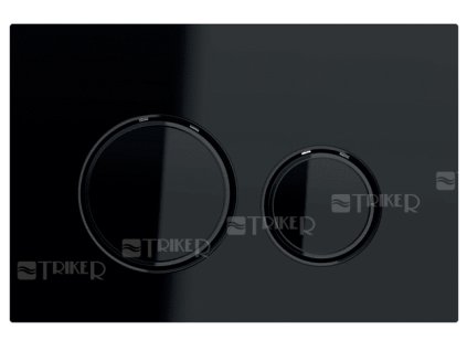 Sigma21 ovládací tlačítko černé sklo/černý chrom