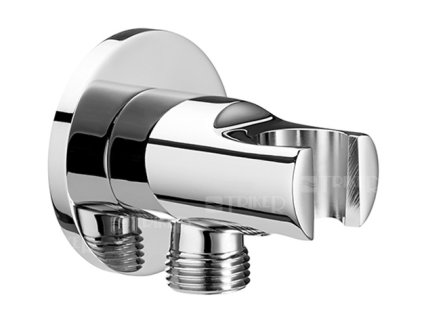 Cubito-N připojka sprchové hadice s držákem chrom, 1/2"