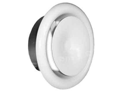 Ventil talířový ANMK-P přívodní 80 mm, bílý
