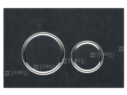 Sigma21 ovládací tlačítko černá břidlice/lesklý chrom