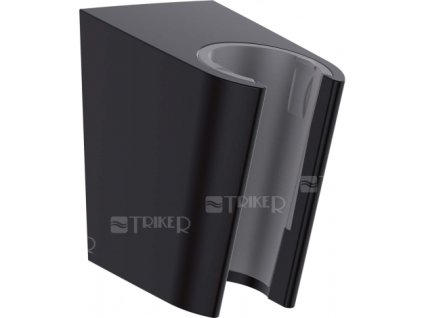 PORTER S DRŽÁK SPRCHY MATNÁ ČERNÁ