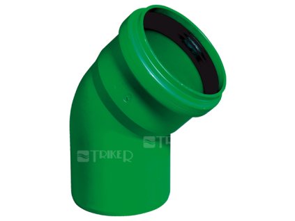 PPKGB kanalizační koleno 15° 110 mm