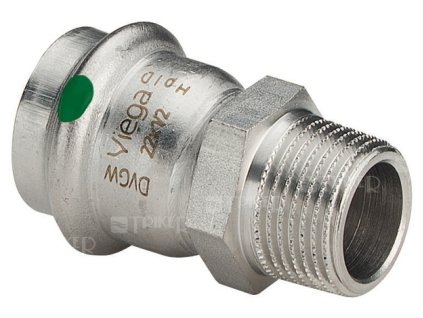 Sanpress Inox přechod s vnějším závitem 2311 15 x 3/4"
