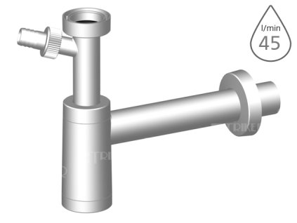 Sifon umyvadlový bez výpusti s přípojkou P-968/I 5/4 x 40 mm