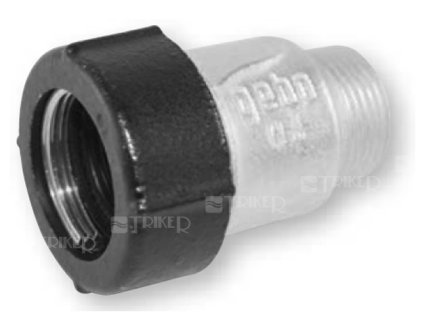 Gebo QA spojka svěrná litinová s vnějším závitem 1"