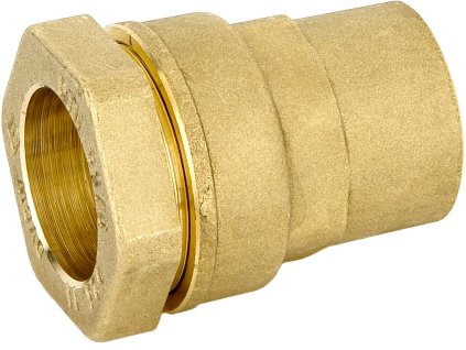 Bugatti spojka svěrná mosazná s vnitřním závitem BI 50 x 6/4"