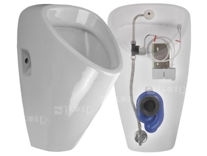 SLP 19 Golem pisoár s radarovým splachovačem SLP 19RZ s integrovaným zdrojem