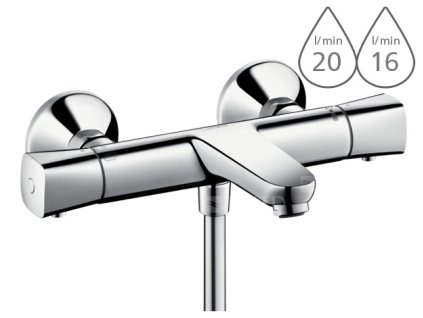 Ecostat Universal termostatická vanová baterie, chrom