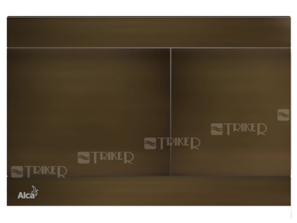 Tlačítko ovládací Alca FUN ANTIC bronz/antic