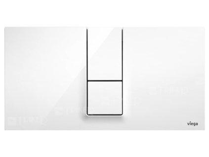 Tlačítko ovládací Viega Visign for Style 14 alpská bílá