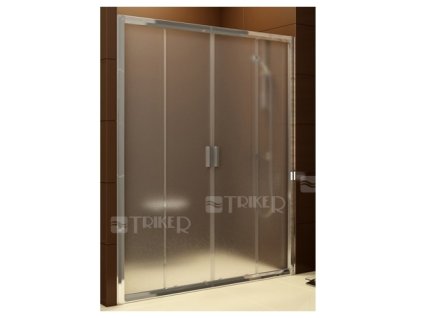 BLDP4 sprchové dveře BLDP4-130 (1270-1290mm) profil:lesk, výplň:grape