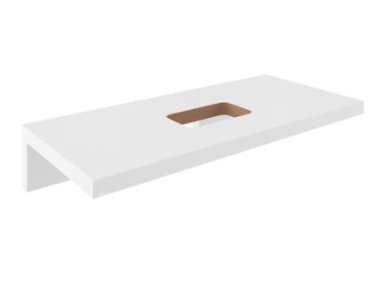 Formy deska pod umyvadlo L 120 cm, dub