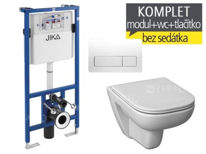 Závěsný WC komplet T-11 JIKA do sádrokartonu + Deep klozet závěsný 51 cm